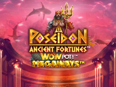 Ancient Fortunes: Poseidon WowPot! Megaways játékborító